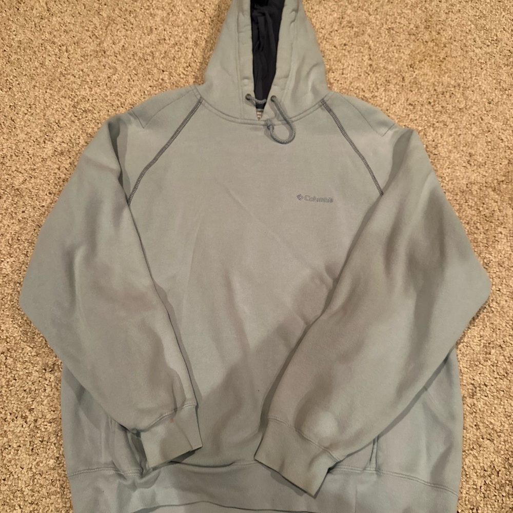 Light blue Columbia hoodie
